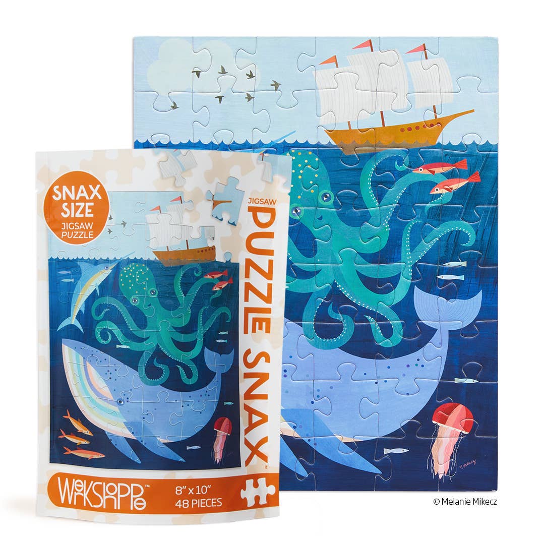 Deep Sea Adventure | 48 Piece Kids Puzzle Snax