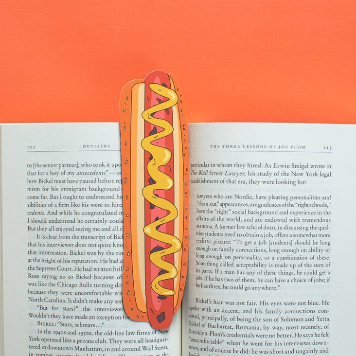 Hot Dog Bookmark (it&