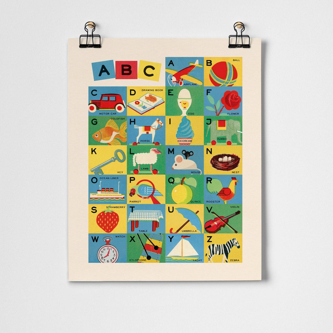 ABC Blocks Fine Art Print