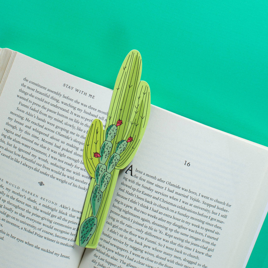 Cactus Bookmark (it&