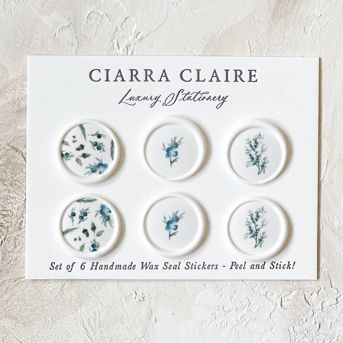 Juniper | Set of 6 Wax Seals