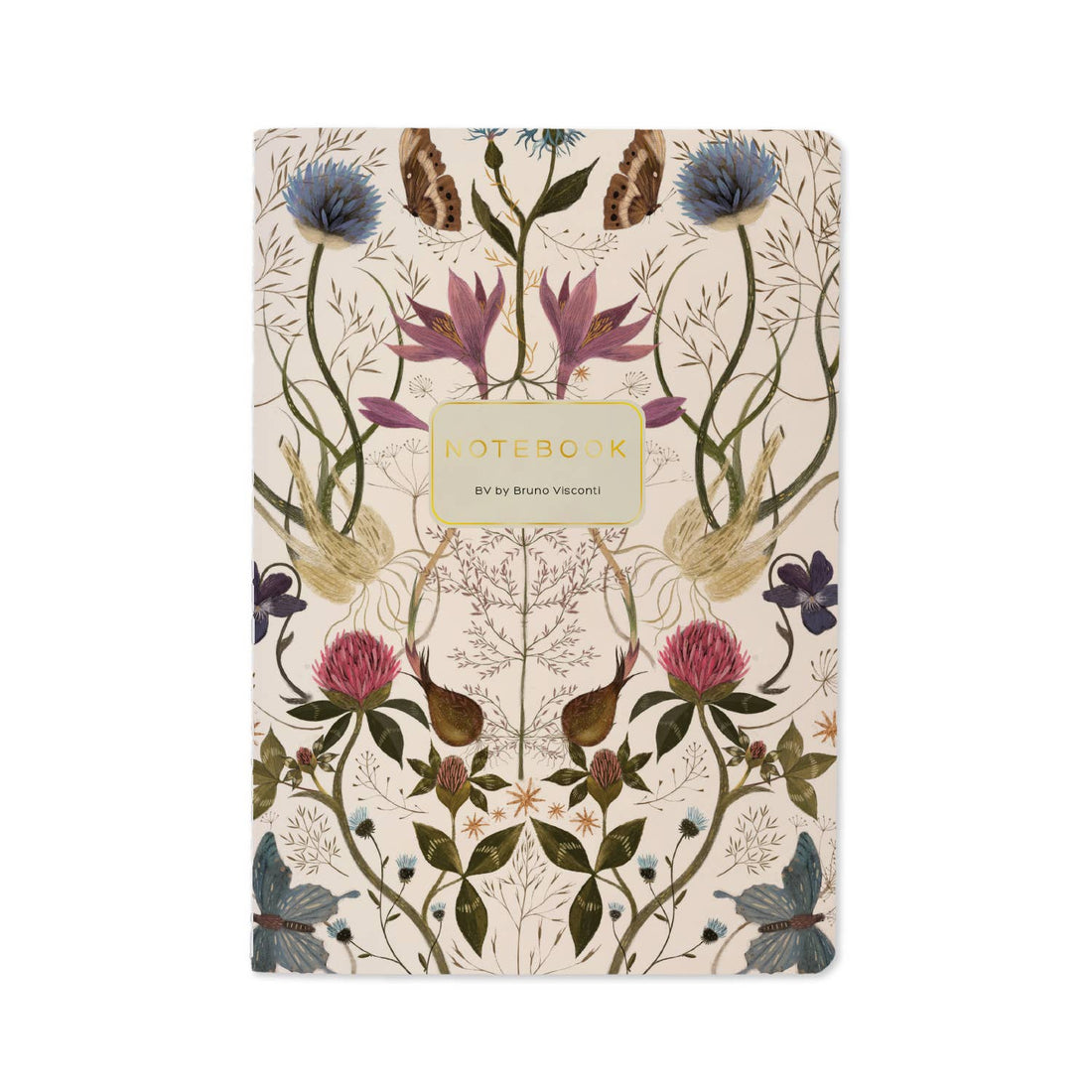 Bruno Visconti Symmetrical Flora Notebook