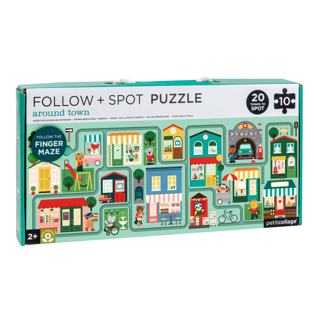 Around Town Follow + Spot Puzzle